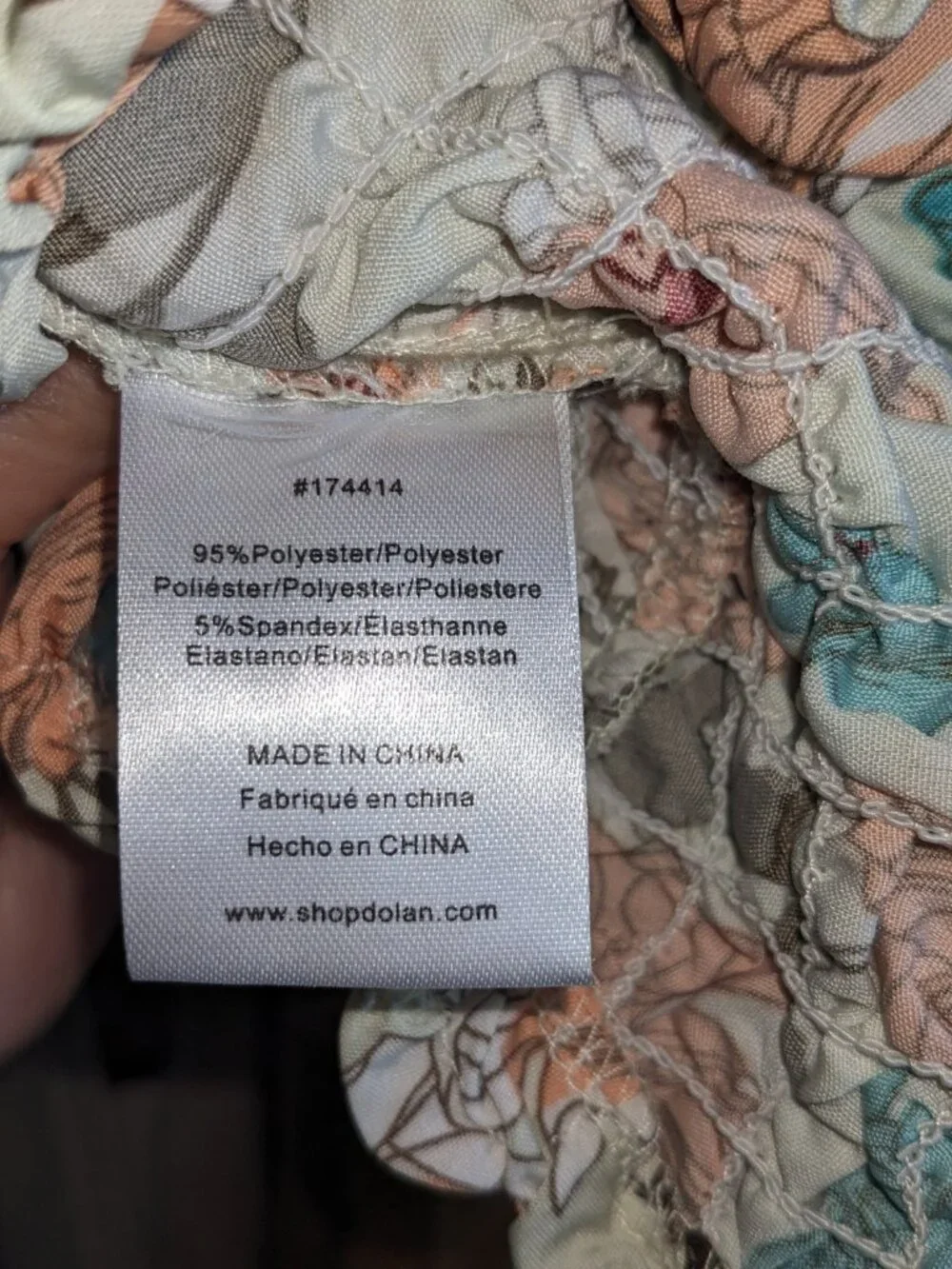 Anthropologie Dolan Pebble Smocked Top Size S NWT